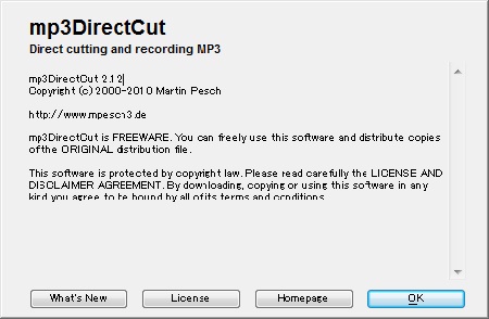 Mp3directcut Mp3ファイルを無劣化で編集できるフリーソフト パソコンと家電の豆知識